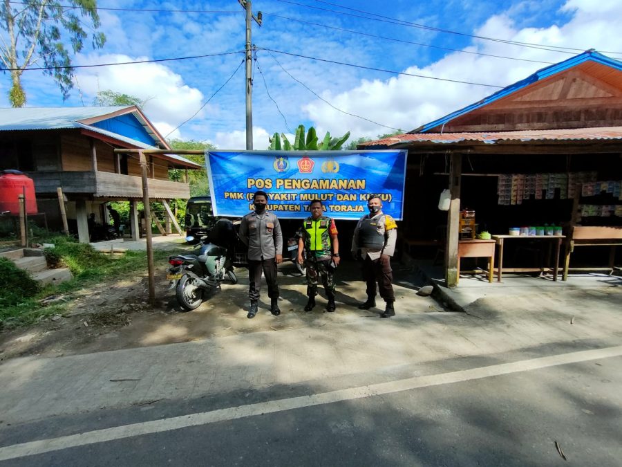 Bhabinkamtibmas Polsek Mengkendek melaksanakan sambangi Lembang binaan