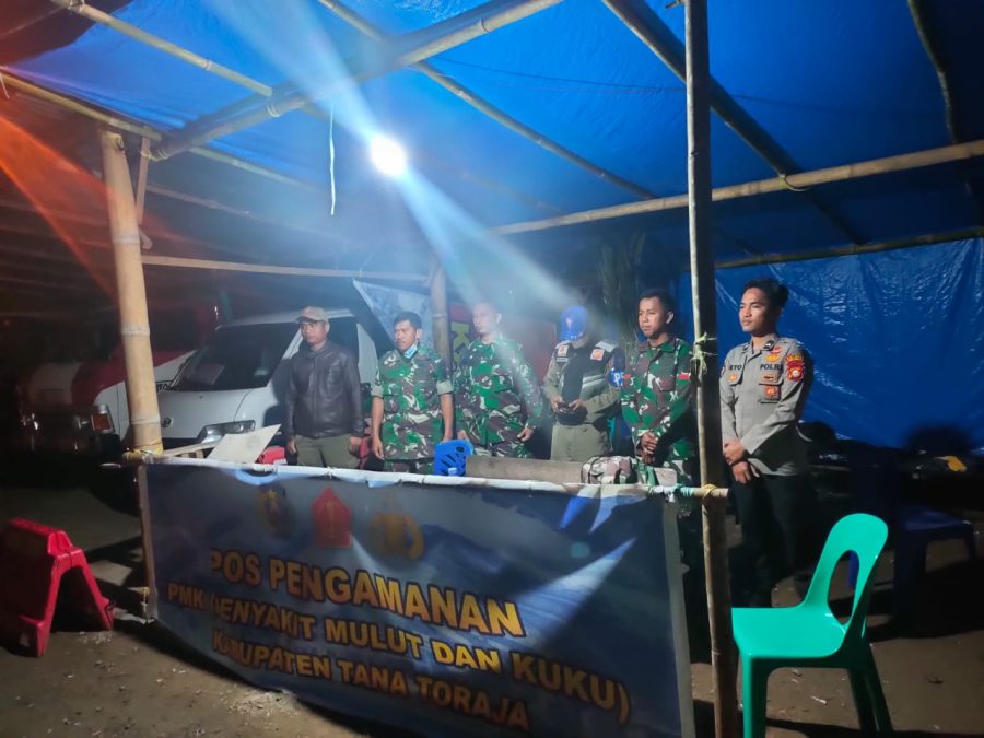 Kapolsek Makale AKP MARTINUS PARARUK menyambangi Kantor Kecamatan Makale