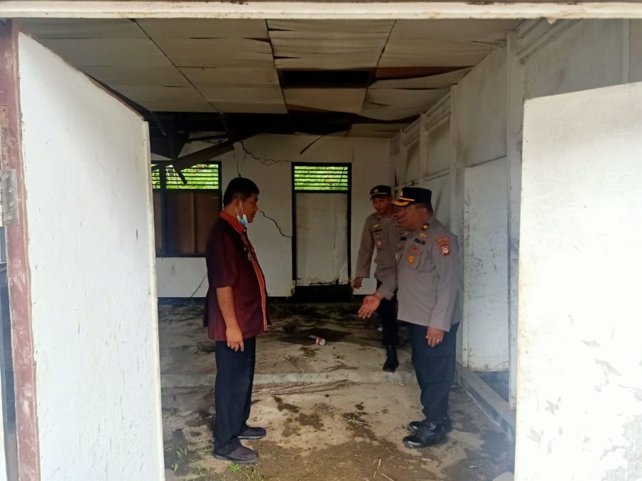 KABAG REN POLRES TORUT CEK KESIAPAN PEMBANGUNAN POLSUB SEKTOR