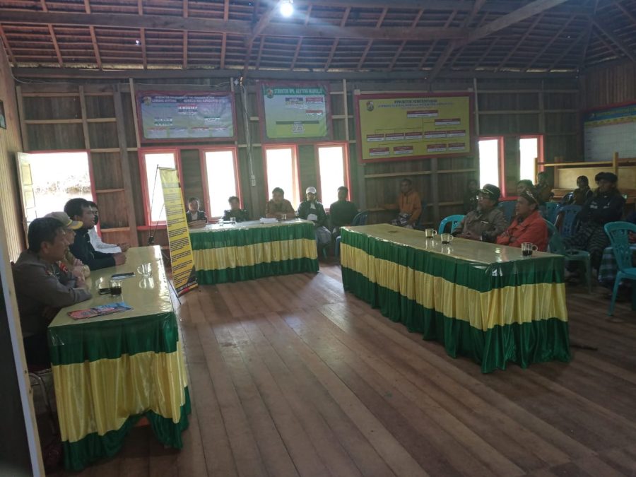 Yanmin Sat Intelkam Polres Torut Gelar Sosialisasi Tarif Biaya Pengurusan SKCK Nol Rupiah