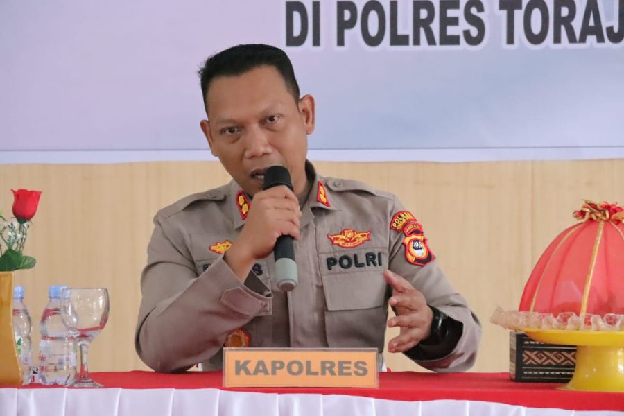 Kapolres Torut Terima Langsung Kunjungan Tim Asistensi Pembangunan Zona Integritas dari Biro Rena Polda Sulsel