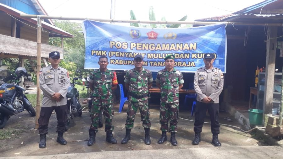 Pos Pengamanan PMK (Penyakit Mulut Dan Kuku) Di Lembang Madandan