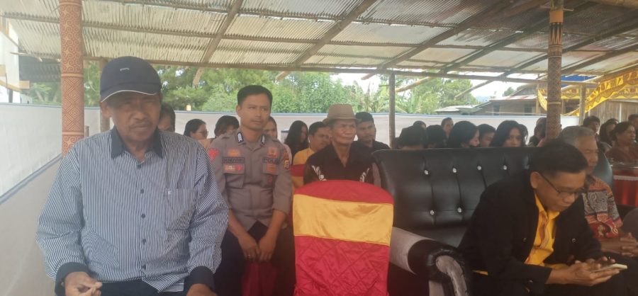 Bhabinkamtibmas menghadiri Launcing Kampanye lokal penurunan AKI-AKB