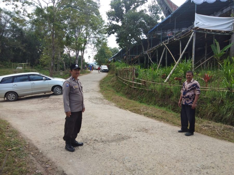 Bhabinkamtibmas menghadiri Launcing Kampanye lokal penurunan AKI-AKB