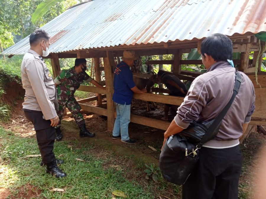 Bhabinkamtibmas menghadiri Launcing Kampanye lokal penurunan AKI-AKB