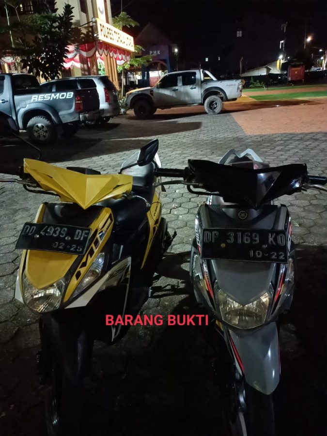 Resmob Polres Torut Amankan Pelaku Percobaan Pencurian Sepeda Motor