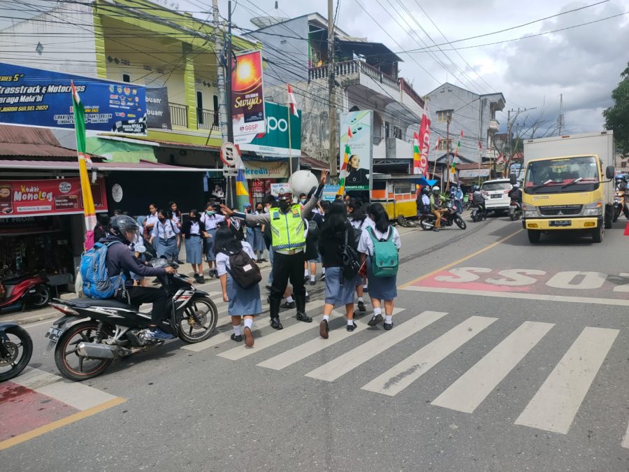 Berikan Rasa Aman, Sat Samapta Polres Tana Toraja Patroli Obvit
