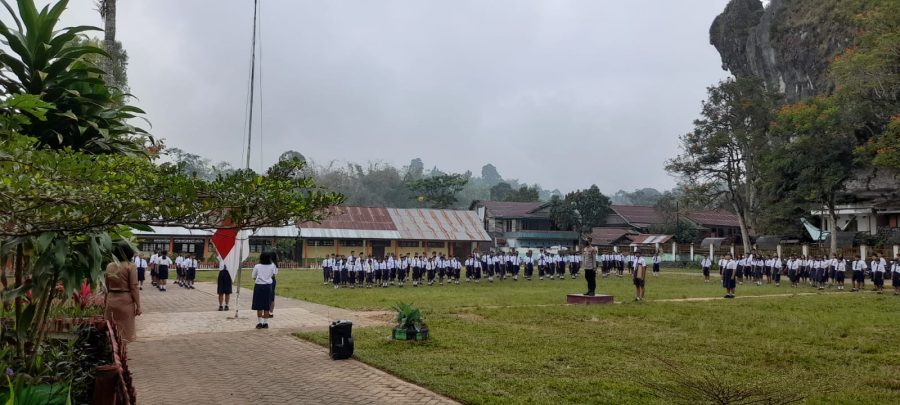 Jadi Irup di Sekolah, Ini Amanat Kapolsek Tondon Nanggala