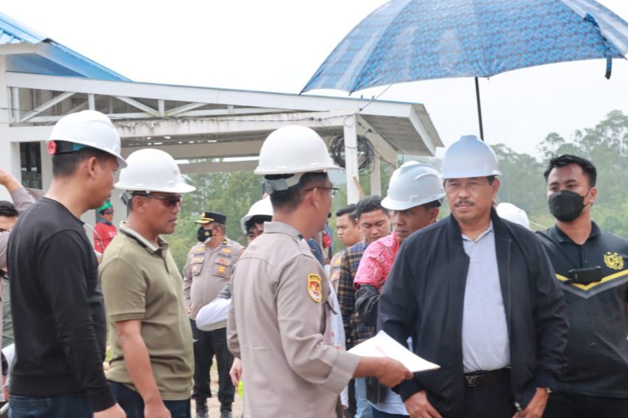 Didampingi Kapolres, Kapolda Sulsel Tinjau Pembangunan Mapolres Toraja Utara