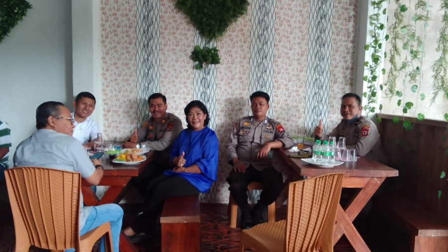 Kasat Samapta Kawal Acara One Day Trail Adventure Toraja Malabi