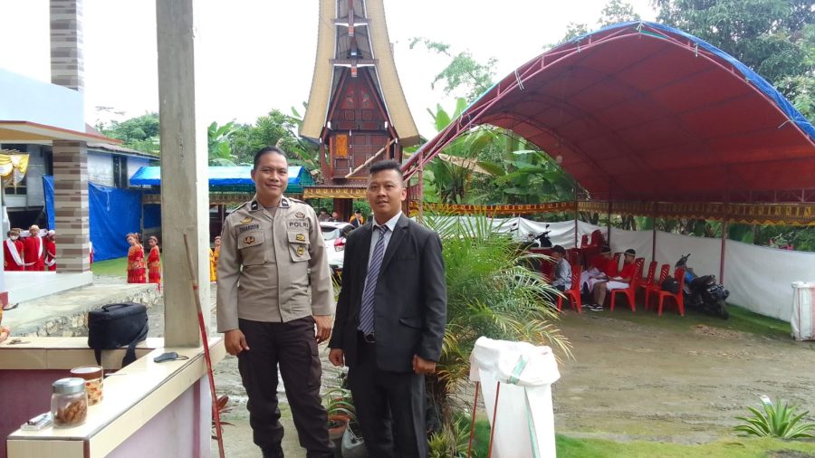 Kasat Samapta Kawal Acara One Day Trail Adventure Toraja Malabi