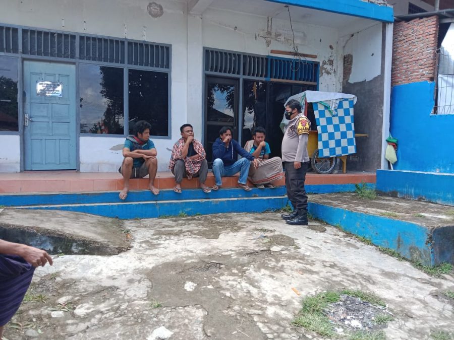 Jaga Perbatasan, TNI – POLRI Pengamanan Pos Penanganan Wabah PMK