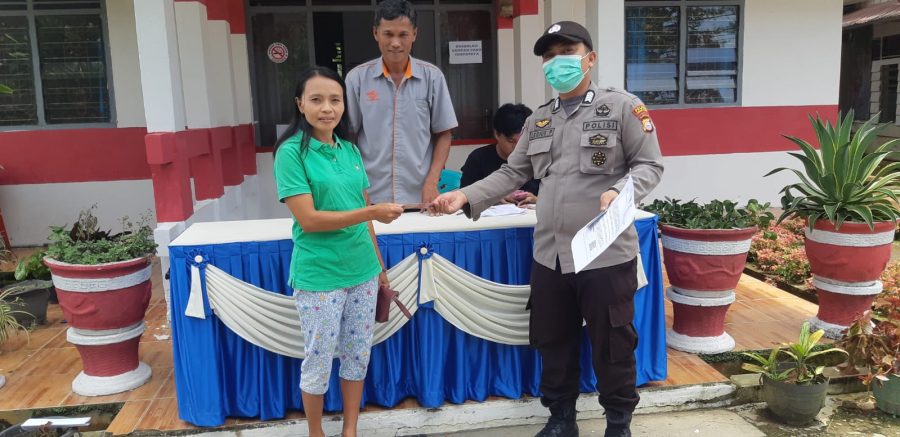 Pastikan Tepat Sasaran, Polisi Kawal Penyaluran BLT BBM di Toraja Utara