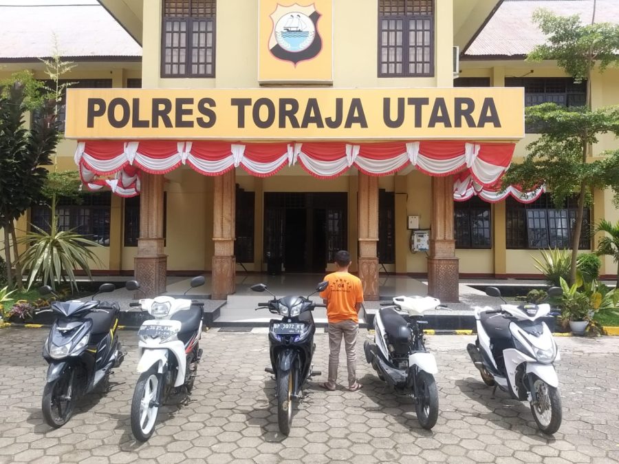 20 Hari Operasi Sikat, Polres Toraja Utara Amankan 10 Tersangka Kejahatan