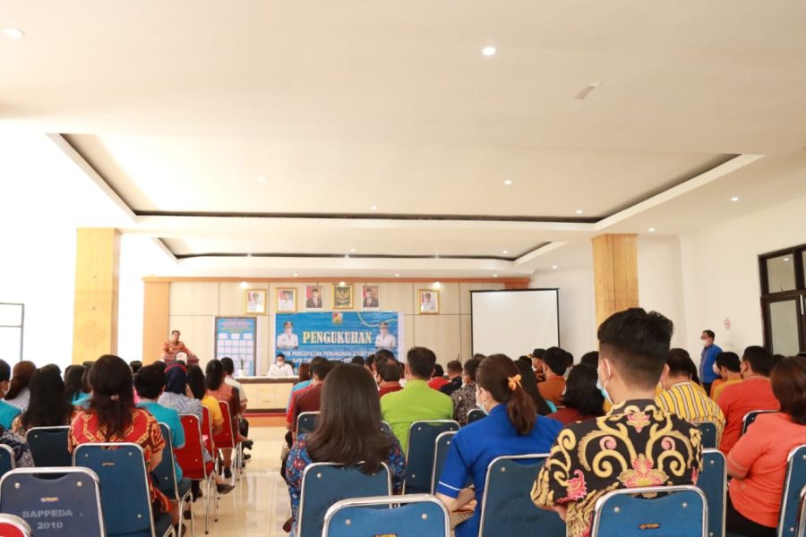 Wakapolres Toraja Utara Hadiri Pengukuhan TPPS DAN TPK Kabupaten
