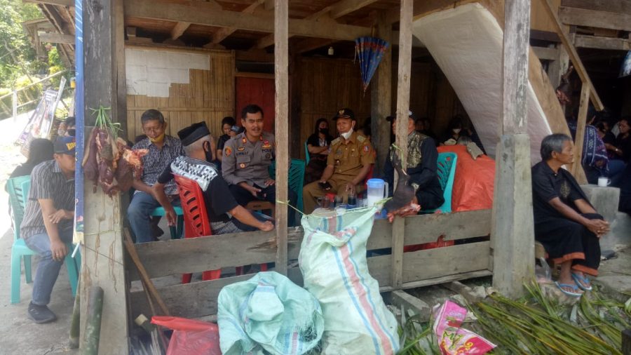 Kapolsek Makale Pengamanan Upacara Rambu Solo’ Di Wilayah Polsek Makale