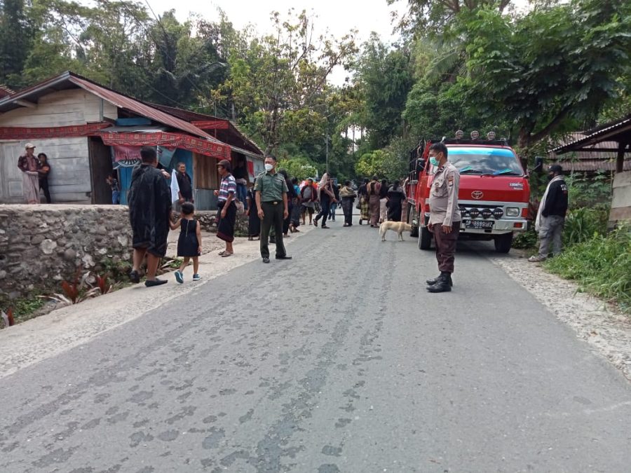 Kapolsek Makale Pengamanan Upacara Rambu Solo’ Di Wilayah Polsek Makale