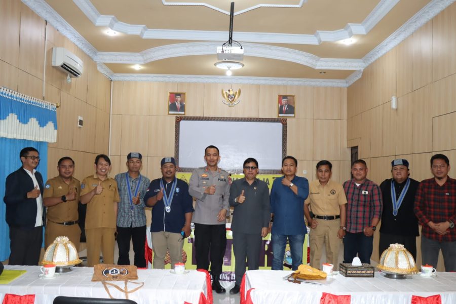 Polsek Saluputti Pengamanan Pos Penanganan Wabah PMK