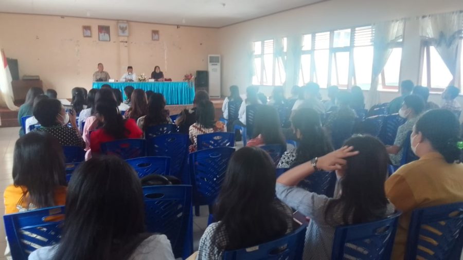 Polres Tana Toraja Dan TNI Gabungan Melakukan TMMD Pengerjaan Rabat Beton