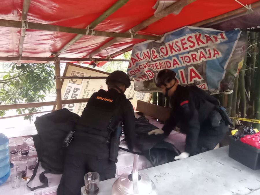 Penemuan Granat Masih Aktif, Polres Torut Amankan Proses Disposal oleh Tim Jibom Den Gegana Sat Brimobda Sulsel