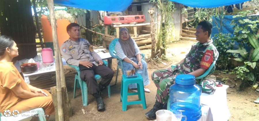 GIAT BALLA EWAKO, BHABINKAMTIBMAS POLSEK MARANG JALIN SILATURAHMI KAMTIBMAS KEPADA WARGA