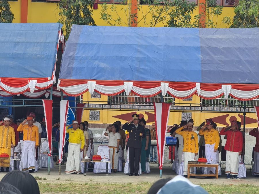 Bhabinkamtibmas mengikuti Pelatihan Vaksinator PMK bersama UPTD Peternakan