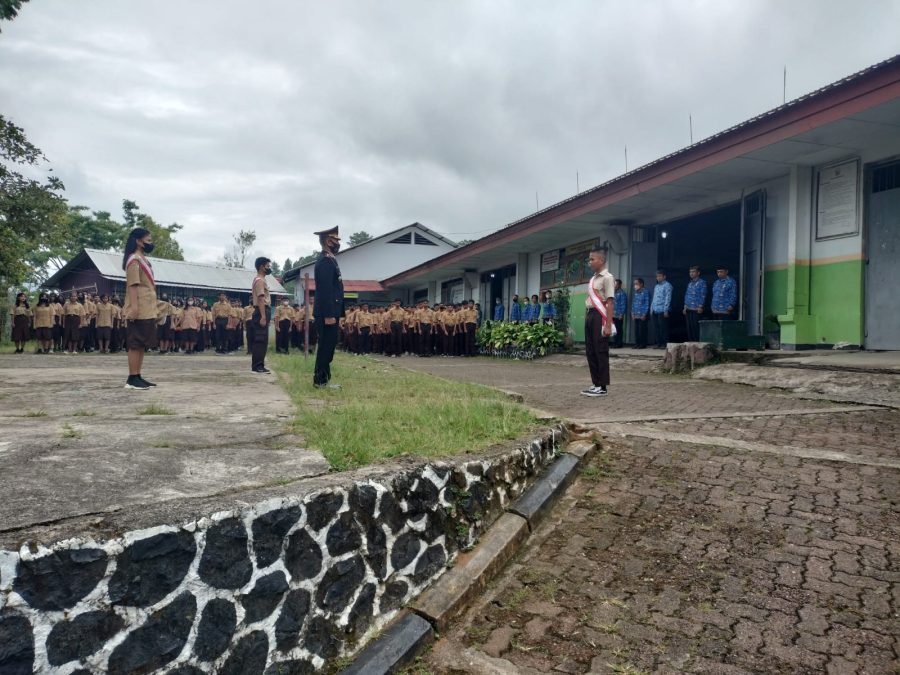 Bhabinkamtibmas mengikuti Pelatihan Vaksinator PMK bersama UPTD Peternakan