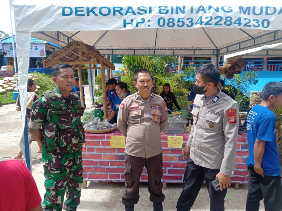Bhabinkamtibmas mengikuti Pelatihan Vaksinator PMK bersama UPTD Peternakan