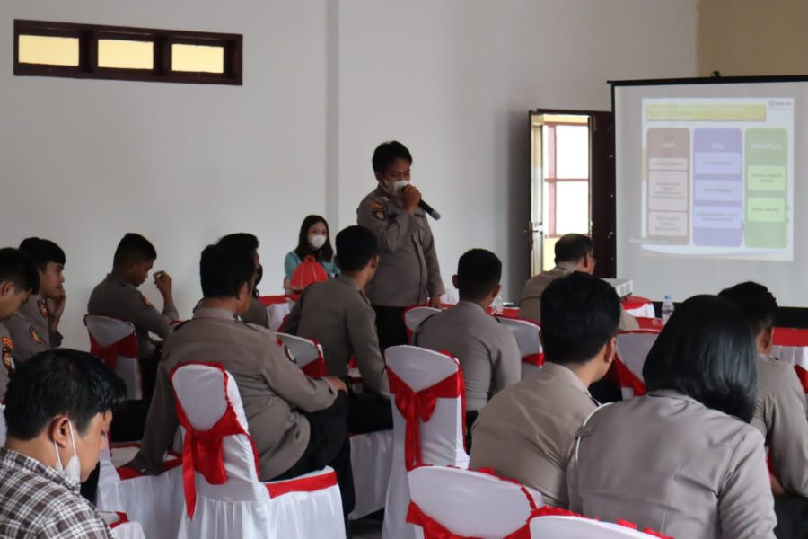 Tingkatkan Kemampuan Pelayanan Publik, Polres Torut Gelar Pelatihan Di Aula Sanika Satyawada