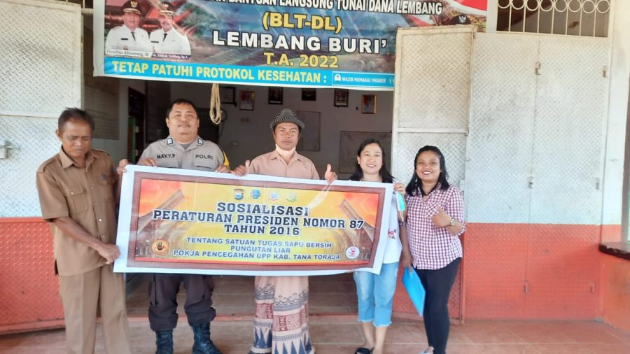 Peningkatan Pelayanan Kepada Masyarakat Penertiban Lapak Penjualan Di Pasar Sentral Makale