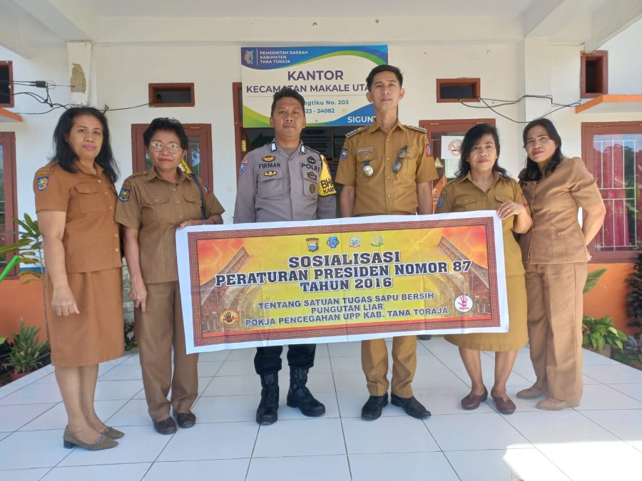 Peningkatan Pelayanan Kepada Masyarakat Penertiban Lapak Penjualan Di Pasar Sentral Makale