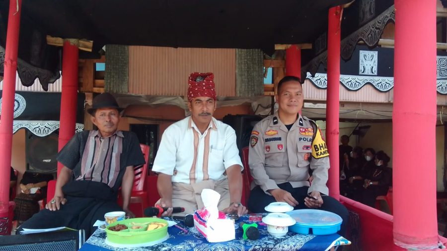 Bhabinkamtibmas Polsek Makale Sosialisasi satuan Tugas Sapu bersih Pungutan Liar