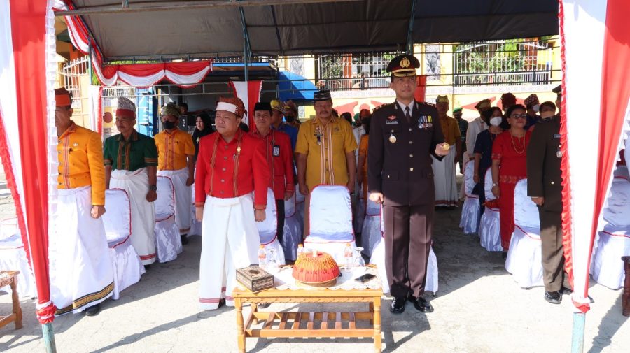 Bhabinkamtibmas Polsek Makale Sosialisasi satuan Tugas Sapu bersih Pungutan Liar