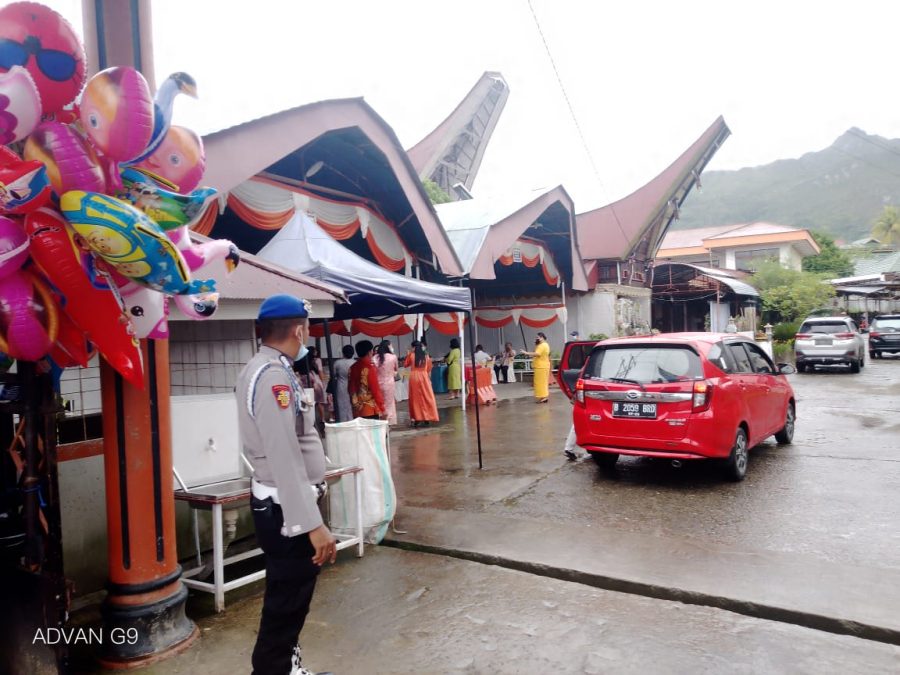 Bhabinkamtibmas Polsek Makale menghadiri tahlilan dan yasinan warga binaan