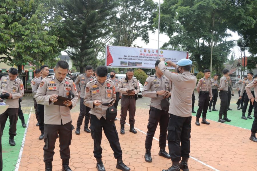 Minimalisir Pelanggaran dan Tingkatkan Disiplin Personel, Propam Polres Toraja Utara Laksanakan Gaktiblin