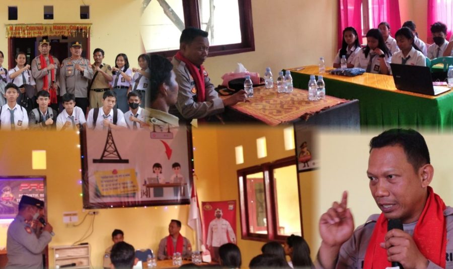 Wujud Kepedulian Polri di Wilayah Sa’dan Toraja Utara Terhadap Era Digitalisasi Pendidikan