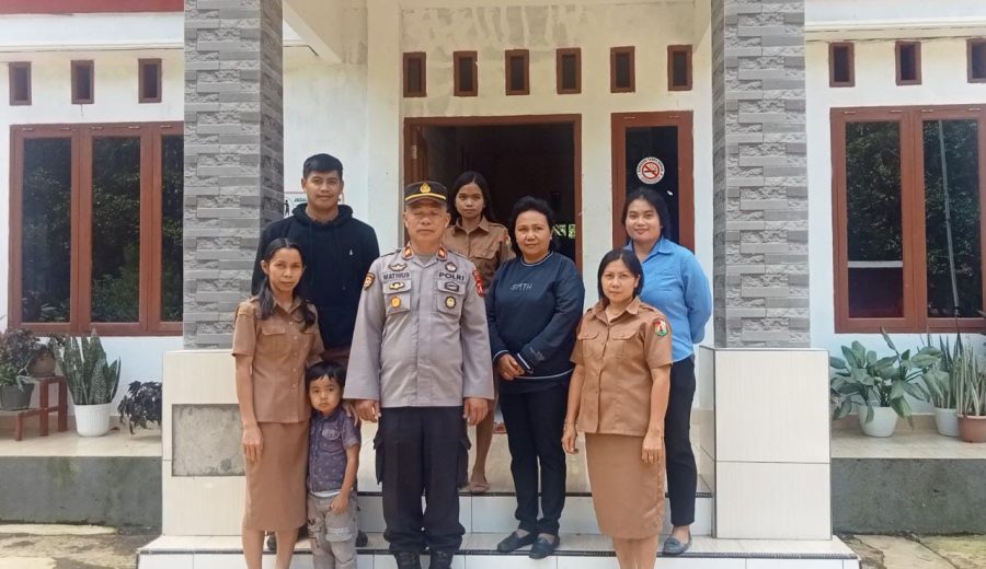 Jaga Tali Silaturrahmi, Kapolsek Sopai Sambangi Kantor Lembang Tombang Langda