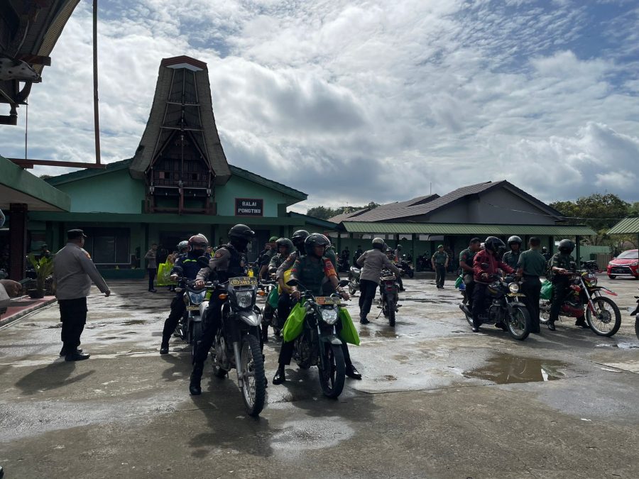 Sambut Hari Juang Kartika TNI AD Ke-77, Kodim 1414/Tator Bersama Polres Toraja Utara Gelar Serbuan Teritorial