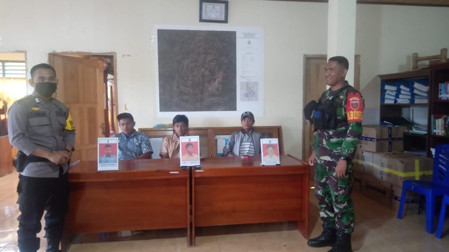 Bhabinkamtibmas Kawal Ibadah Perayaan Natal Jemaat di Gereja Toraja Moria Matana