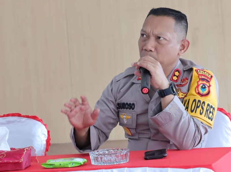 Jelang Pengamanan Perayaan Tahun Baru 2023, Kapolres Toraja Utara Pimpin Rapat Internal