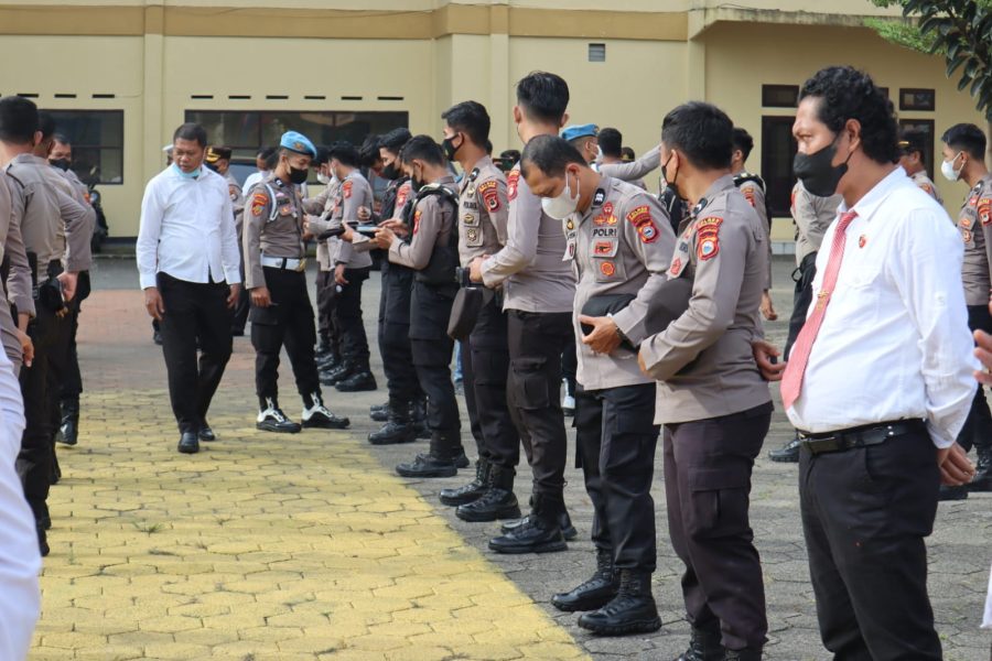 Sie Propam Polres Toraja Utara Gelar Gaktiblin Awal Tahun 2023