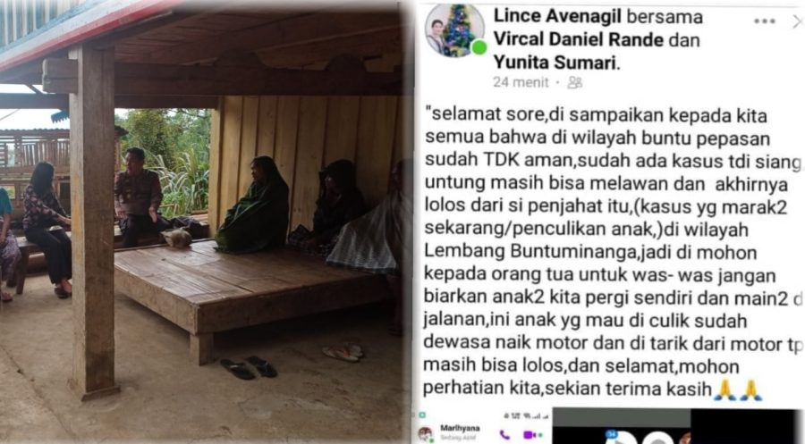 Polres Toraja Utara Dalami Dugaan Penculikan Anak di Buntu Pepasan Yang Beredar Pada Media Sosial