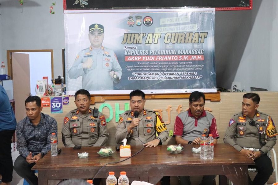 Program Jum’at Curhat, Kapolres Yudi Frianto Serap Aspirasi Anggota PPK dan PPS Kecamatan