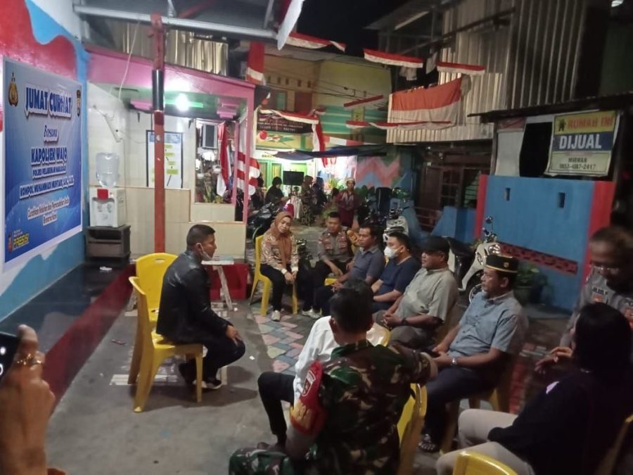Lapor lewat Program Jum’at Curhat Terkait Miras, Kapolsek Wajo Akan Tindaklanjuti Laporan Masyarakat dan Gencarkan Patroli