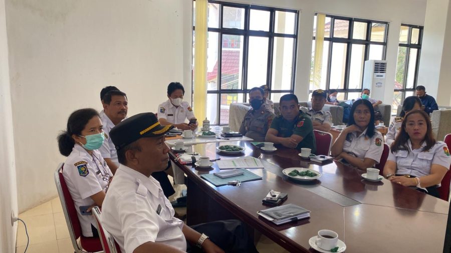 Wakapolres Toraja Utara Hadiri Rakor Nasional Pengendalian Inflasi Daerah Tahun 2023 Melalui Zoom Meeting