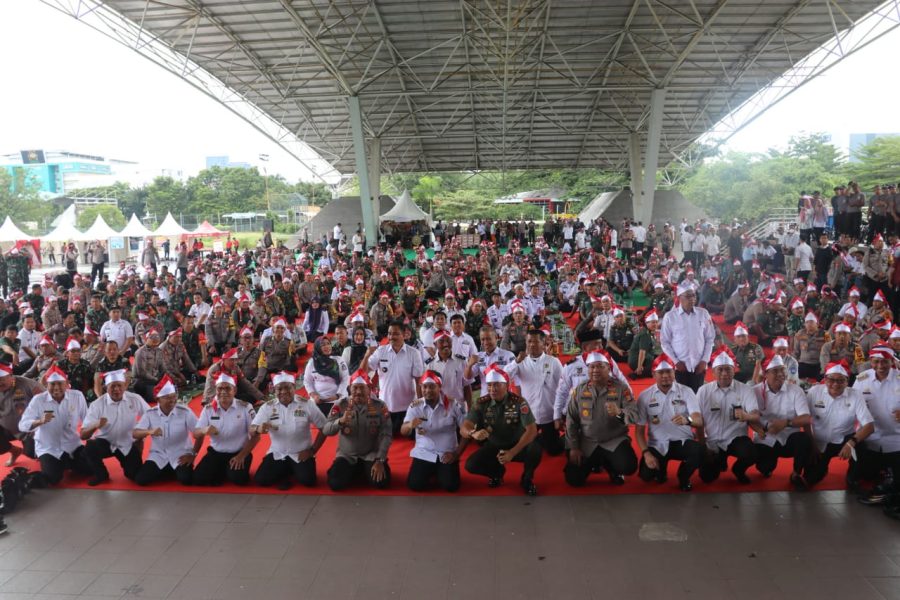 Personil Polsek Sangalla Melakukan Pengamanan Pesta Adat Rambu Solo’