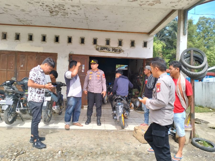 Personil Resmob Patroli Di Perbatasan Toraja – Enrekang