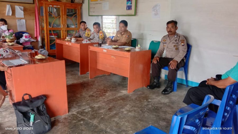 Kapolsek Sangalla Selaku IRUP di SMP Negeri 1 Sangalla