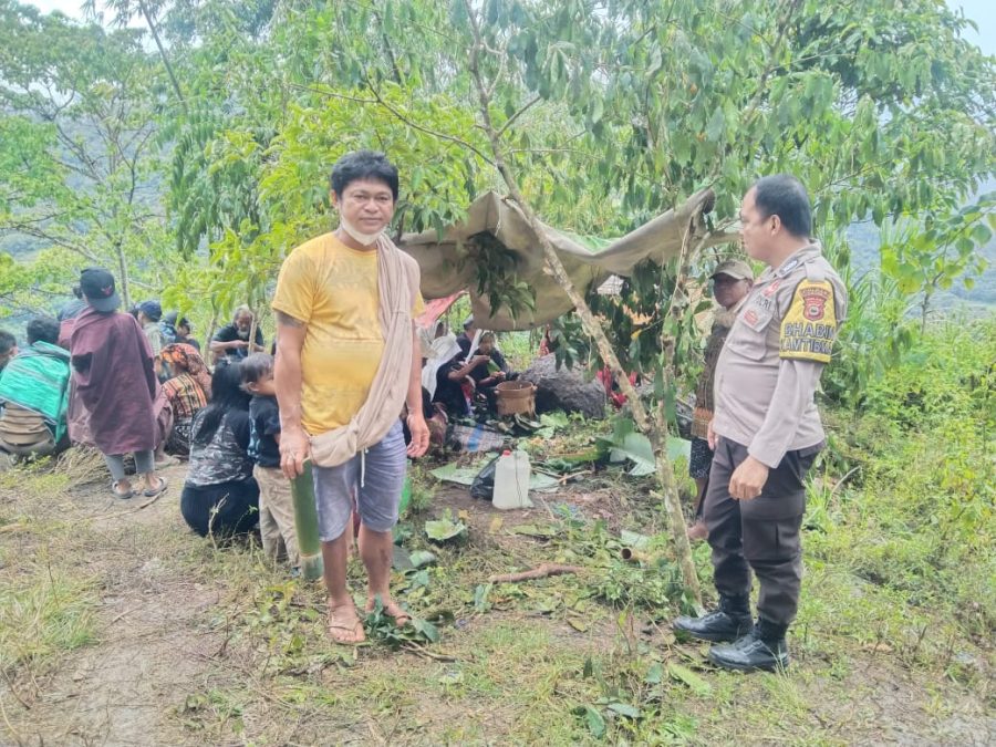 Kapolsek Sangalla Selaku IRUP di SMP Negeri 1 Sangalla