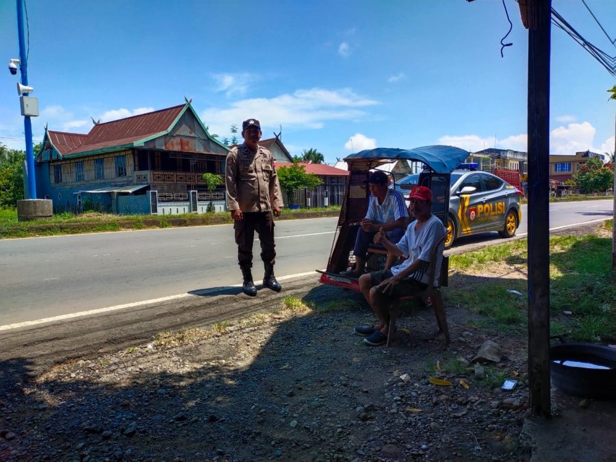 Cegah Gangguan Kamtibmas Selama Bulan Suci Ramadhan SPKT Polsek Ma’rang Pangkep Tingkatkan Patroli Siang Hari